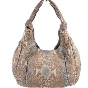 ❤️SOLD❤️$4400 NWOT NANCY GONZALEZ PYTHON HOBO LARGE
